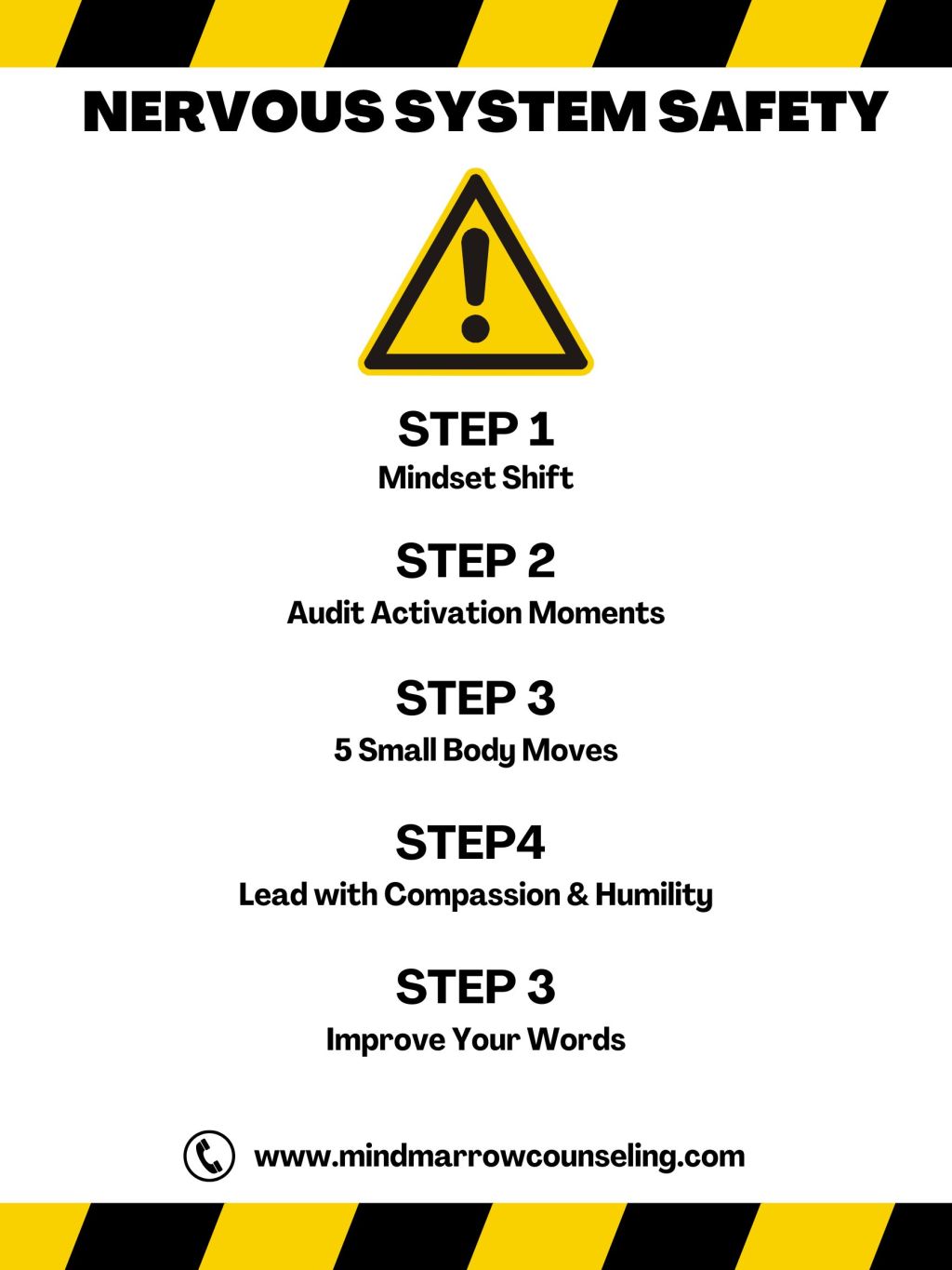 5 Steps to Nervous System&nbsp;Safety